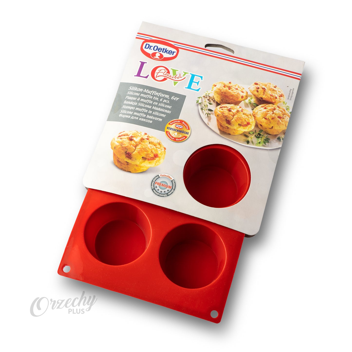 „DR. OETKER“ silikonowa forma do małych babeczek, 1 szt.