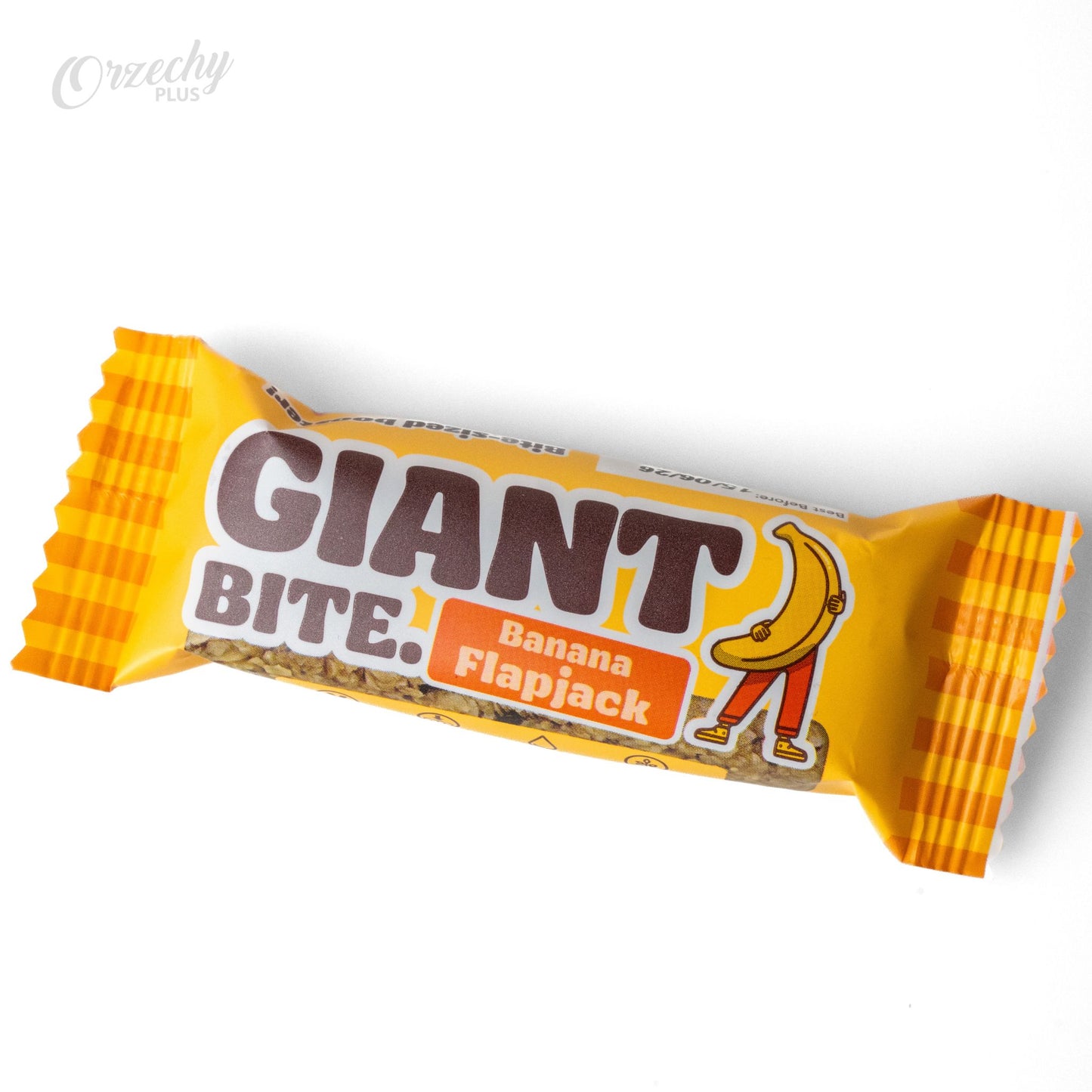 Mini baton owsiany „MA BAKER Giant Bite” z bananami, 42 g