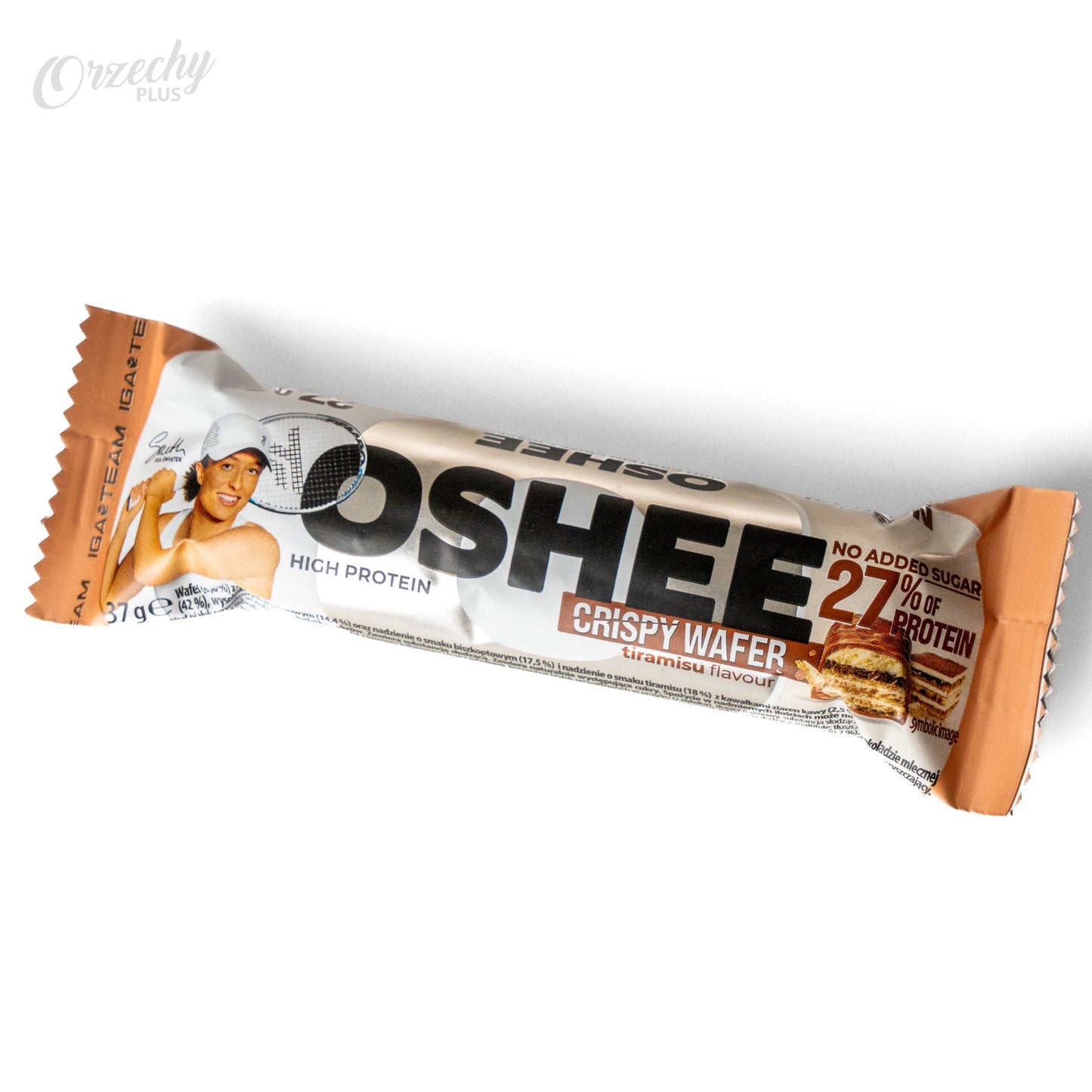 Wafelek białkowy „Oshee” o smaku tiramisu, 37 g