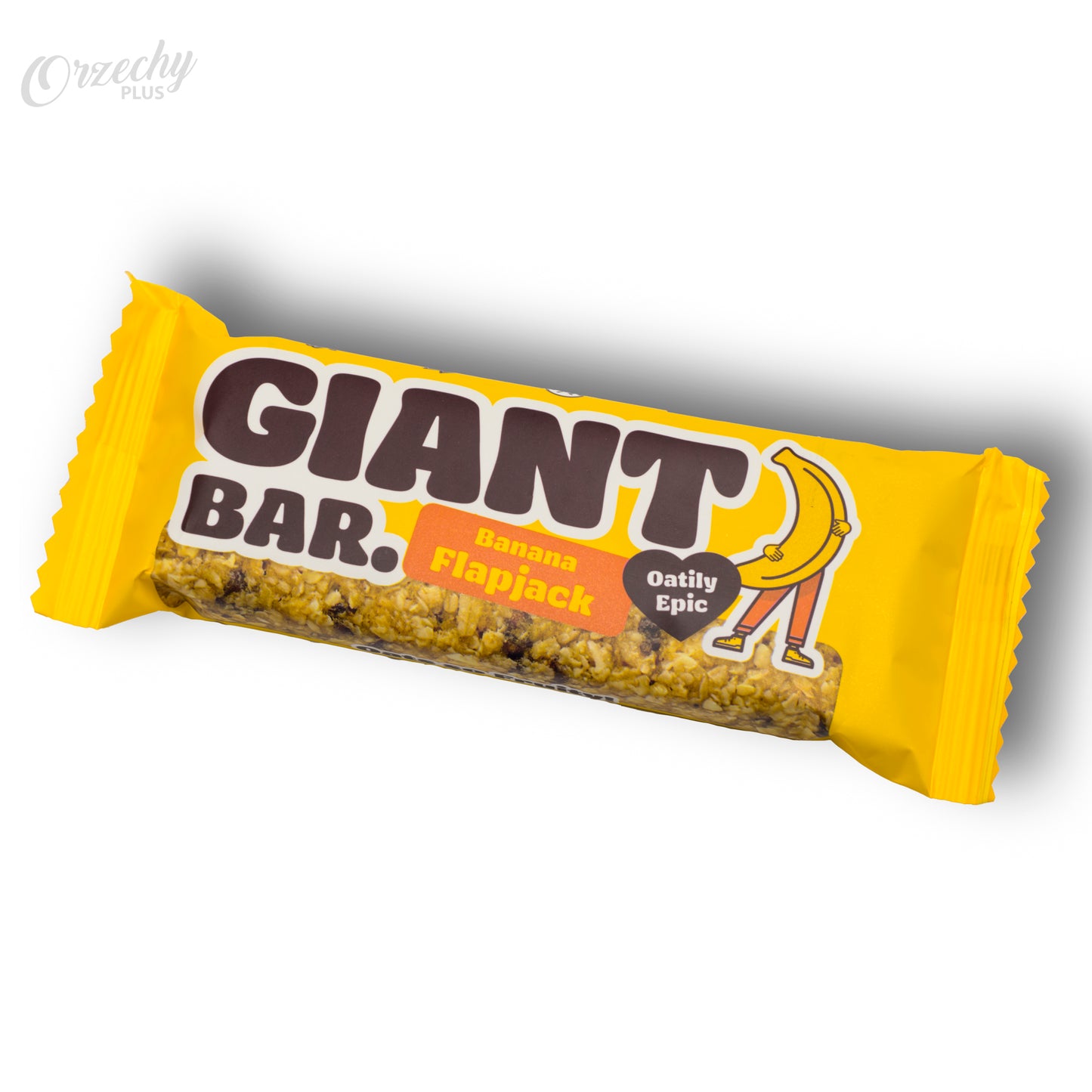 Baton owsiany „Ma Baker Giant Bar“ z bananami, 90 g