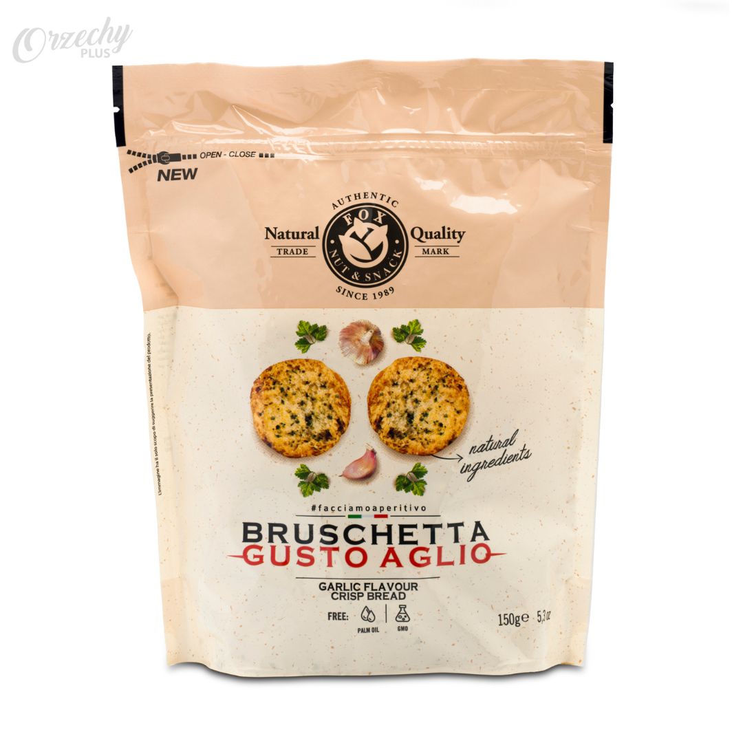 Bruschetta z czosnkiem i pietruszką „FOX“, 150 g