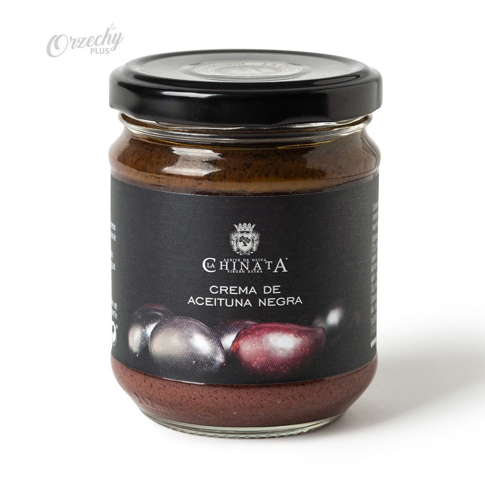 Pasta do smarowania z czarnych oliwek „LA CHINATA“, 180 g