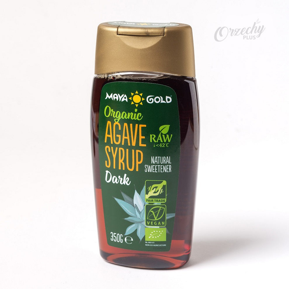 Ekologiczny syrop z agawy ciemny, 350 g