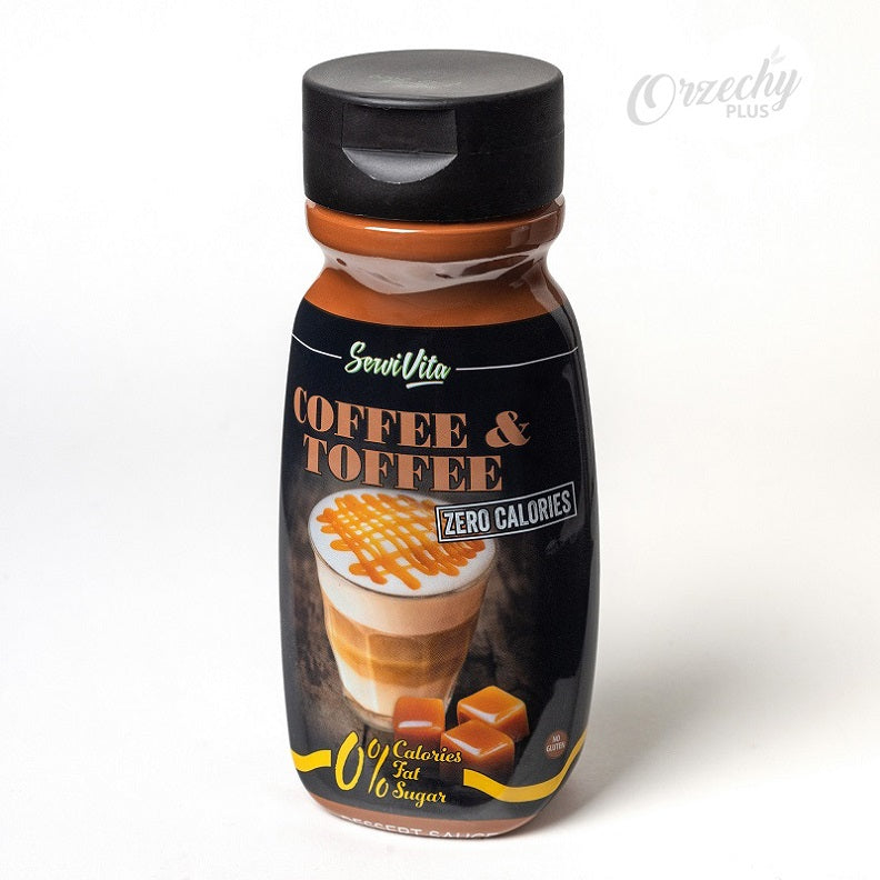 Karmelowy sos do kawy „SERVIVITA“ 0 kalorii, 320 ml