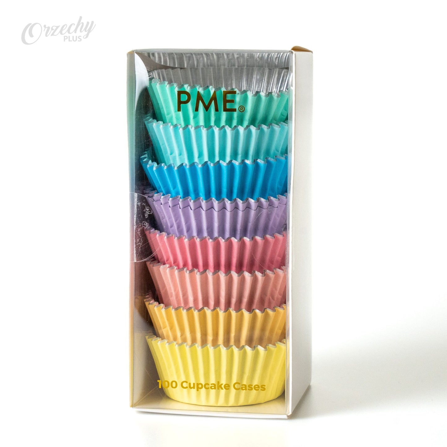 Foremki foliowe do babeczek w pastelowych kolorach „PME“, 100 szt.