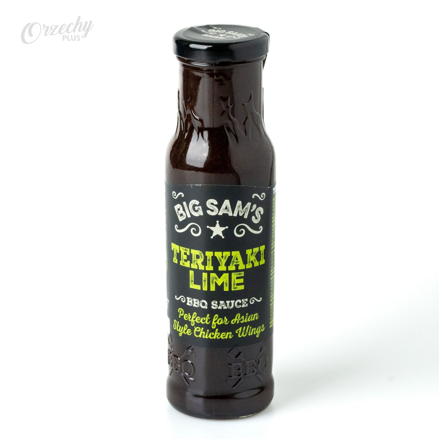 Sos BBQ teriyaki „BIG SAM’S” do skrzydełek kurczaka z limonką, 250 ml
