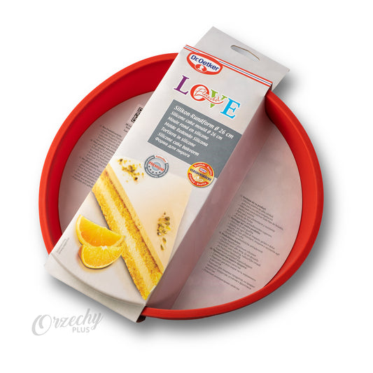 „DR. OETKER“ silikonowa forma do biszkoptu, 1 szt.