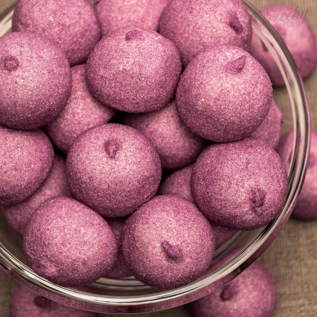 Pianki fioletowe piłeczki golfowe, 500 g