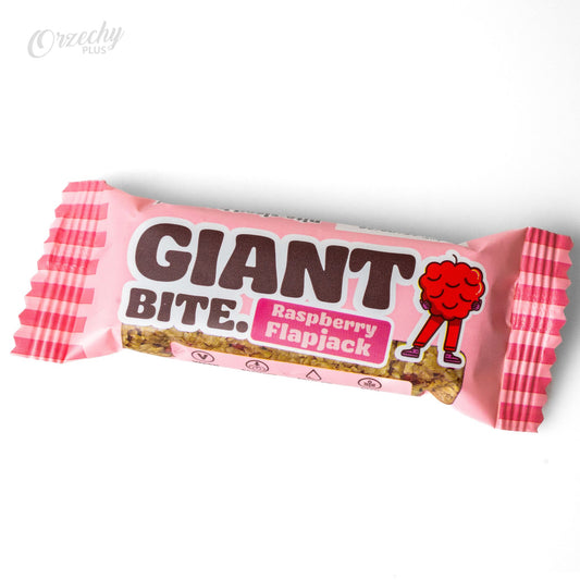 Mini baton owsiany „MA BAKER Giant Bite” z malinami, 42 g