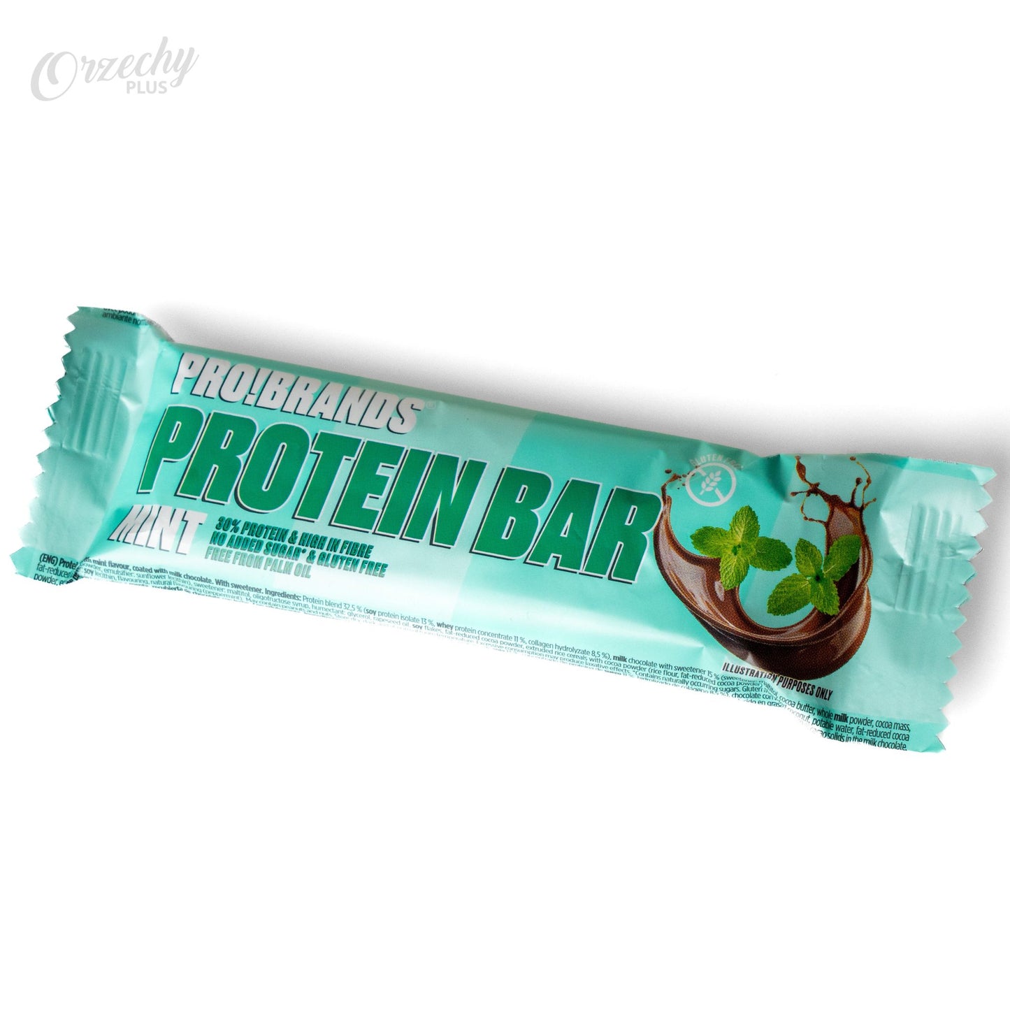 Baton proteinowy „PROTEINPRO” o smaku mięty, 45 g