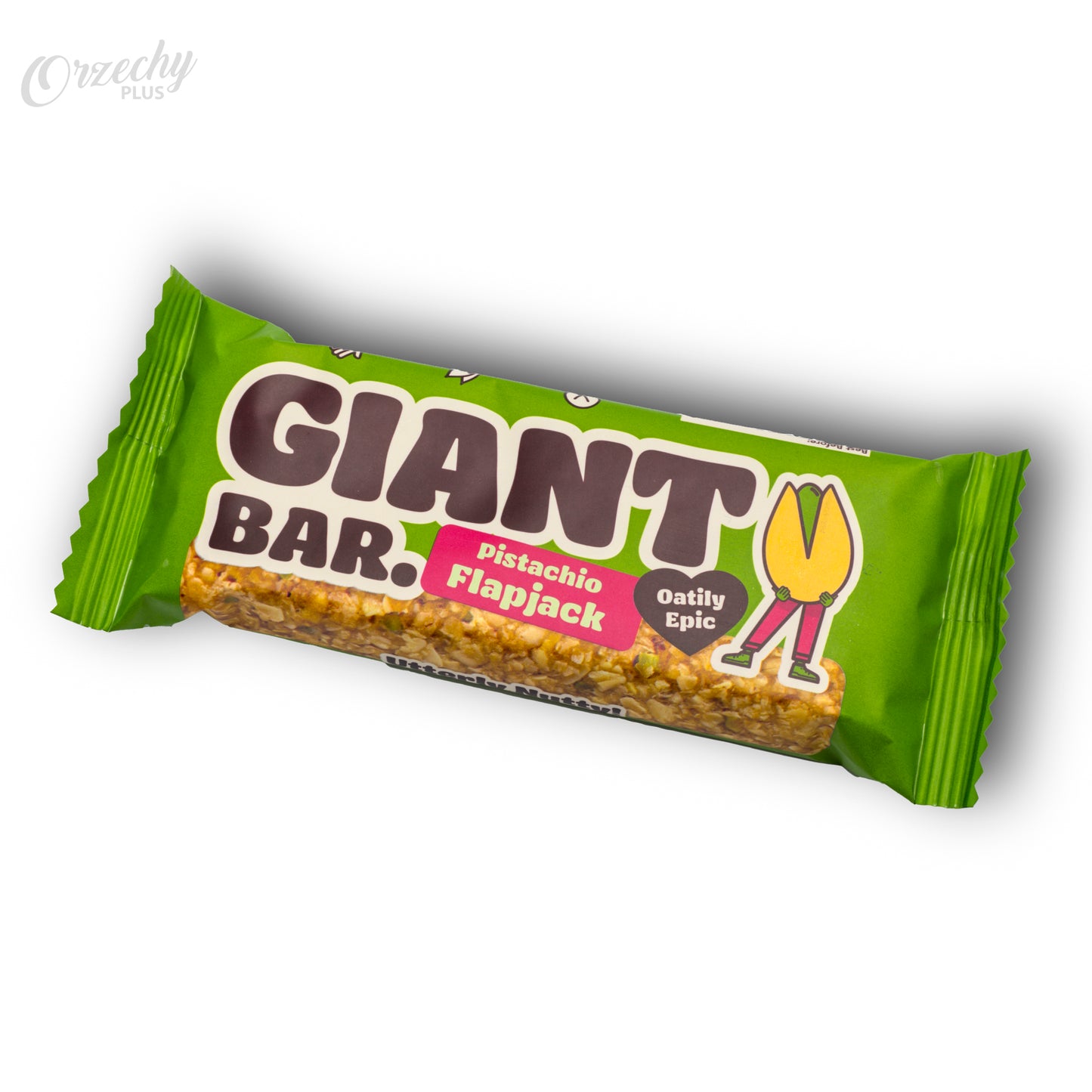 Baton owsiany „Ma Baker Giant Bar“ z pistacjami, 90 g
