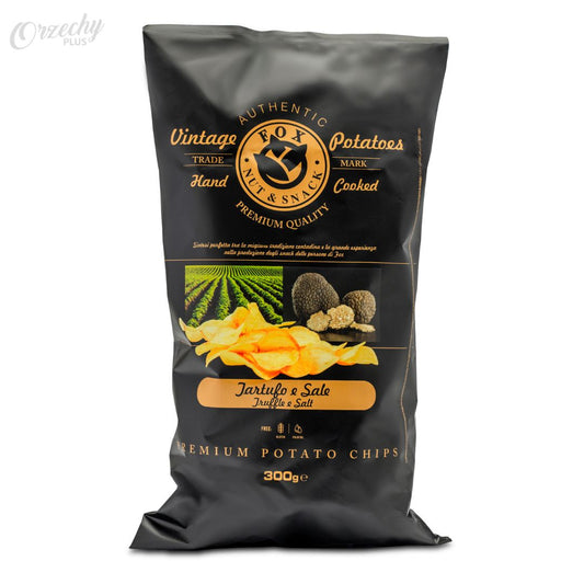 Chipsy ziemniaczane z truflami i solą morską „FOX“, 300 g