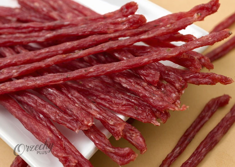 Suszone kabanosy wieprzowe z chili, 100 g
