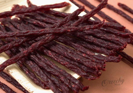 Suszone kabanosy wołowe z chili, 100 g
