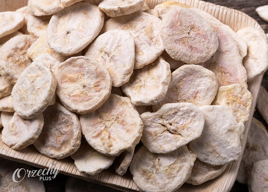 Liofilizowane paski bananów, 100 g