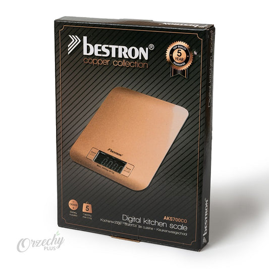 Elektroniczna waga kuchenna „BESTRON“ copper collection, 1 szt.