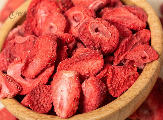 Liofilizowane paski truskawkowe, 100 g
