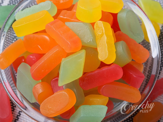 Żelki „Kolorowe kształty“ bez żelatyny i cukru, 1 kg