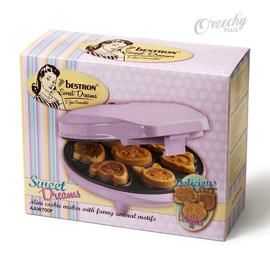 „BESTRON“ Opiekacz do ciastek „Sweet Dreams”, różne kształty zwierząt, 1 szt.