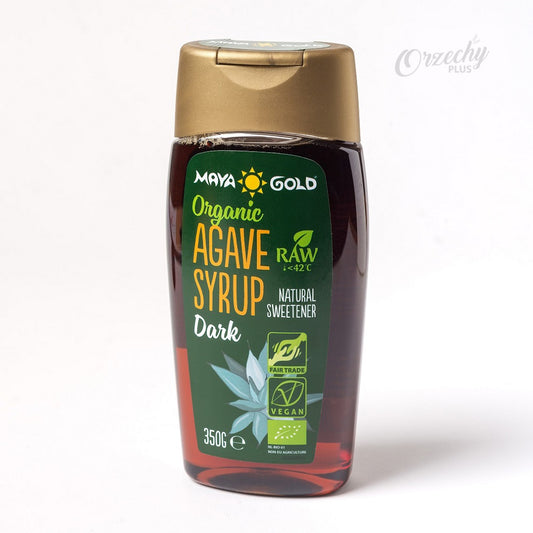 Ekologiczny syrop z agawy ciemny, 350 g