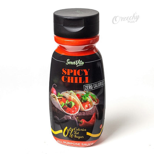 Ostry sos chili „SERVIVITA“ 0 kalorii, 320 ml