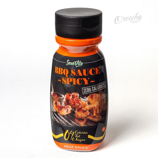 Ostry sos BBQ „SERVIVITA“ 0 kalorii, 320 ml