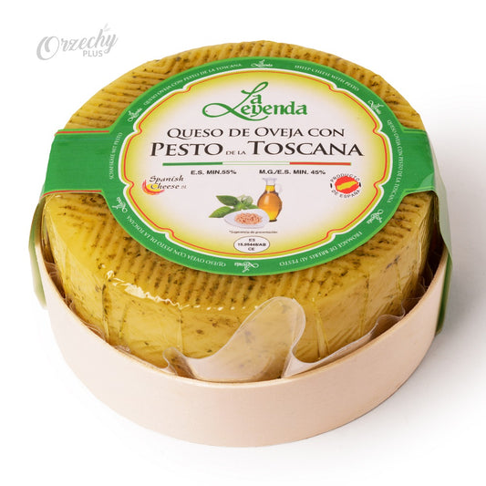 „LA LEYENDA“ ser owczy z zielonym sosem pesto, 390 g