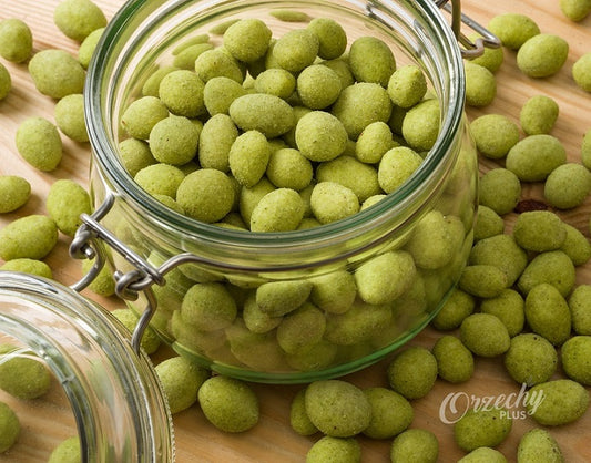 Orzechy ziemne w skorupce o smaku wasabi, 1 kg