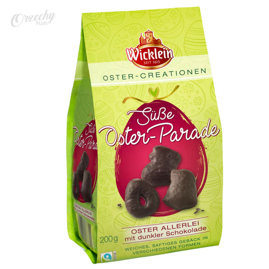 „Wicklein“ pierniki wielkanocne w polewie z czekolady deserowej, 200 g