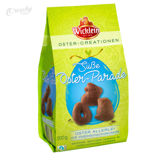 „Wicklein“ pierniki wielkanocne w polewie z czekolady mlecznej, 200 g