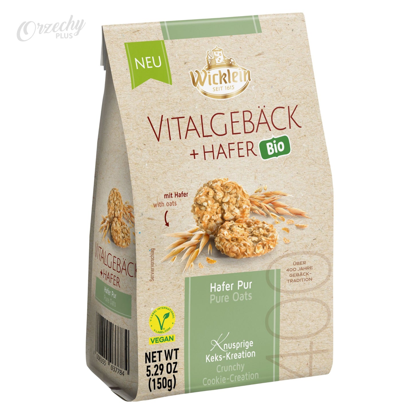„Wicklein“ tradycyjne ciastka owsiane, 150 g
