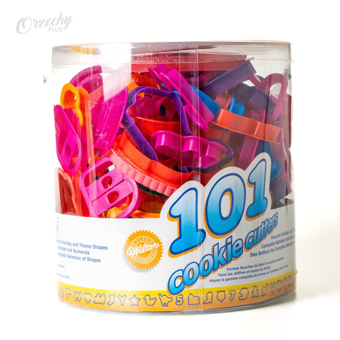 Foremki plastikowe do wykrawania ciastek „WILTON“, 101 szt.