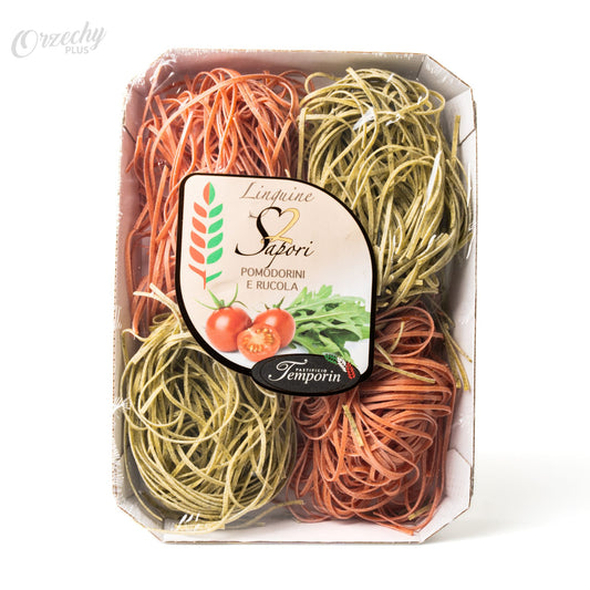 Makaron linguine „PASTIFICIO TEMPORIN“ z pomidorami koktajlowymi i rukola 250 g