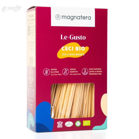 Makaron z ciecierzycy i białej kukurydzy „MAGNATERA”, 250 g