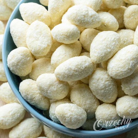 Migdały w białej czekoladzie z wiórkami kokosowymi, 1 kg
