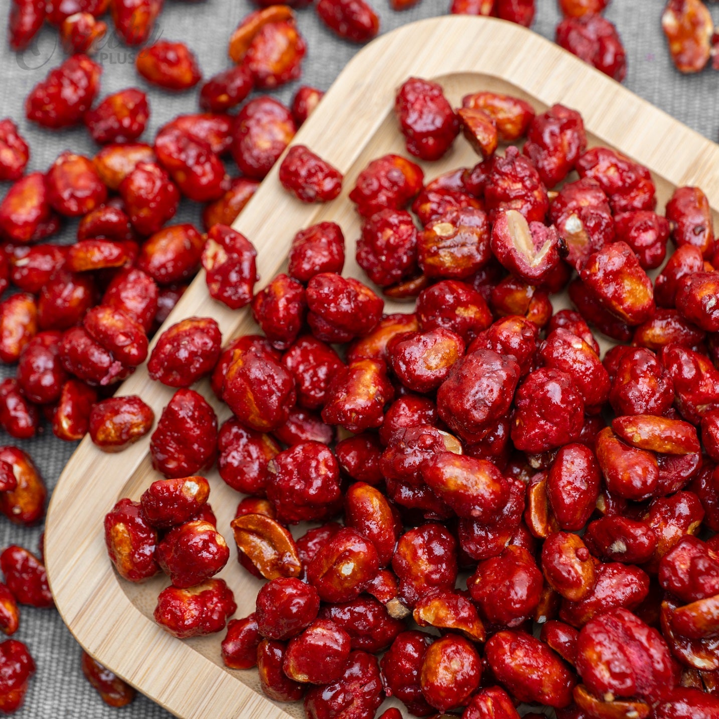 Prażone karmelizowane orzeszki ziemne o smaku jeżynowym, 1 kg
