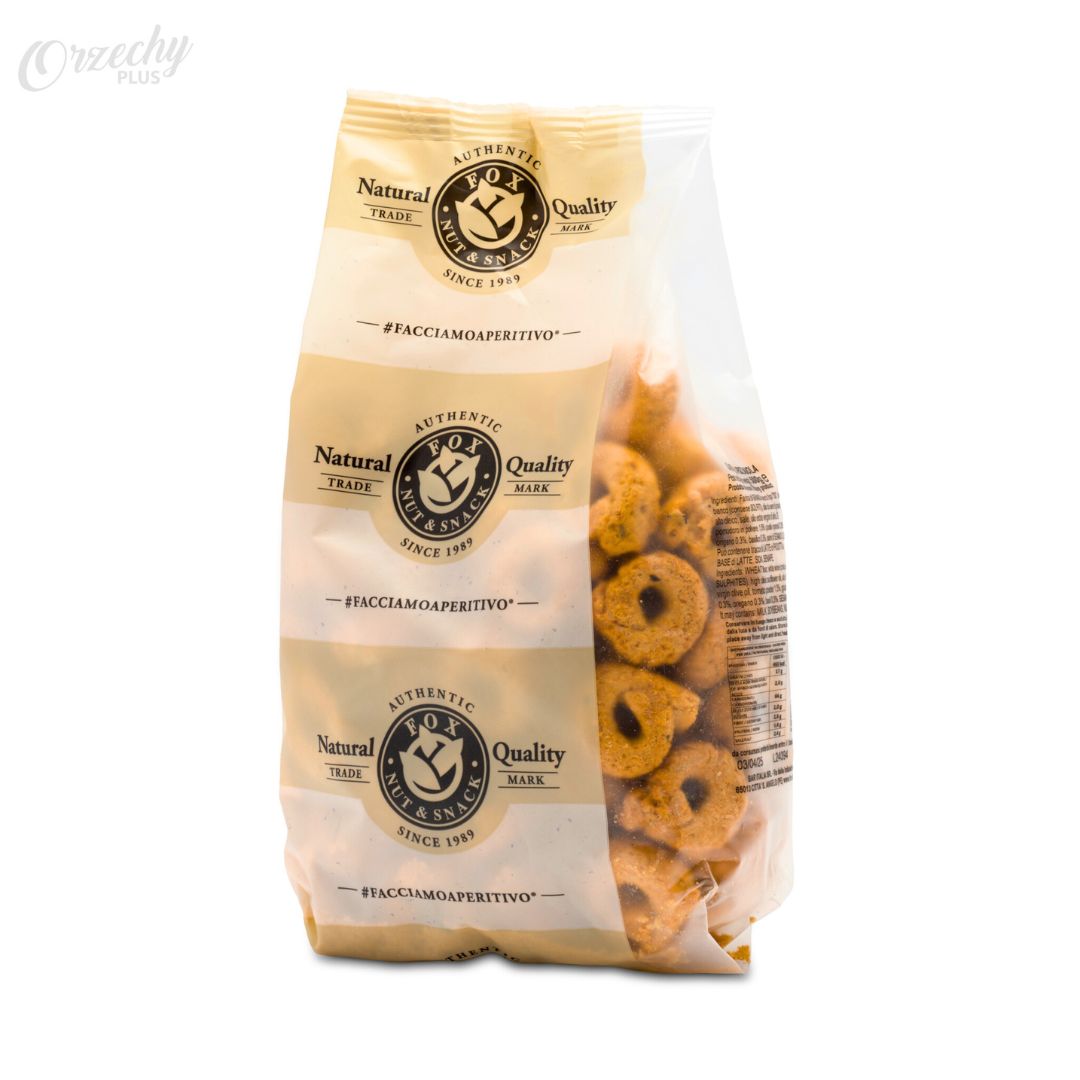 Włoskie ciasteczka taralli o smaku pizzy „FOX“, 500 g