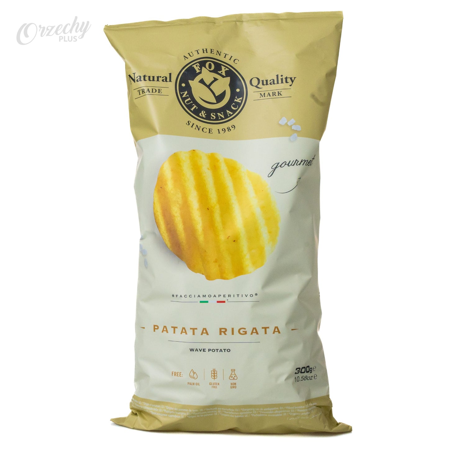 „FOX” faliste chipsy ziemniaczane solone, 300 g
