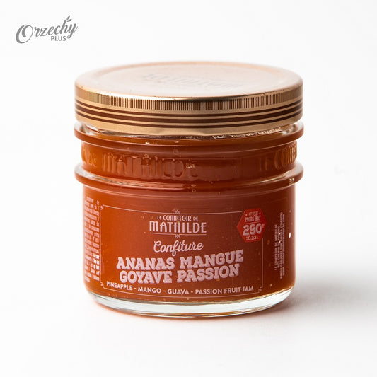 Konfitura z ananasa, mango, guawy i marakui „MATHILDE“, 290 g