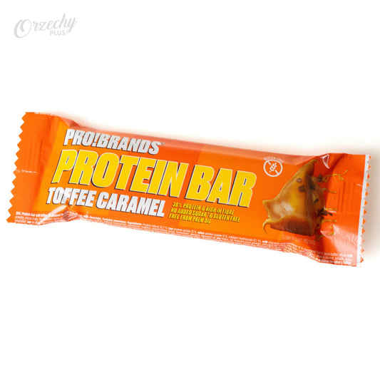 Baton proteinowy „PRO!BRANDS“ o smaku karmelowym, 45 g